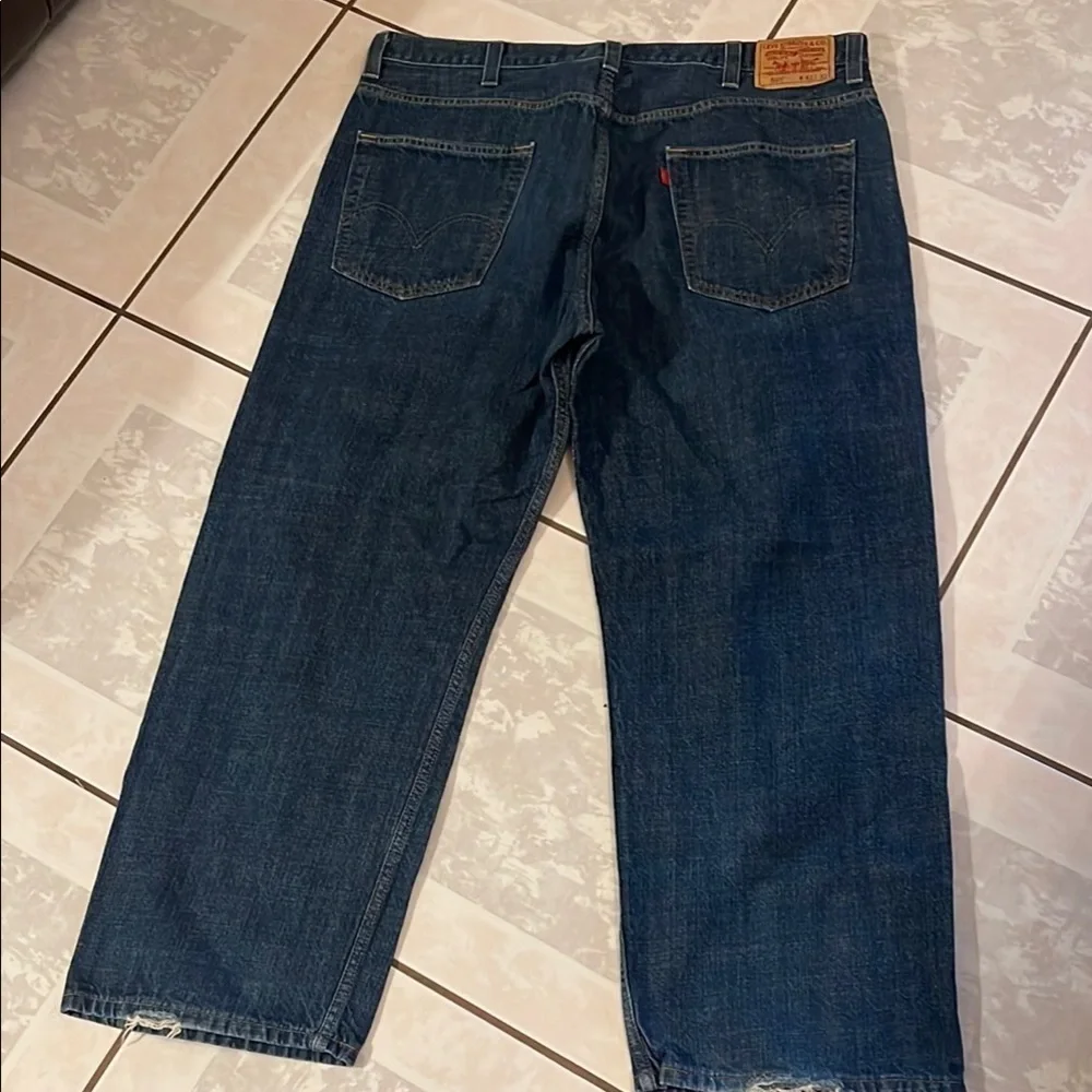 Levi's Relaxed Blue Jeans Classic Denim